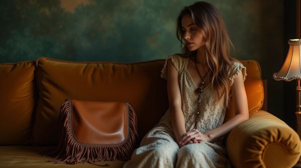 Envie d'un sac à main à frange pour un style bohème ?